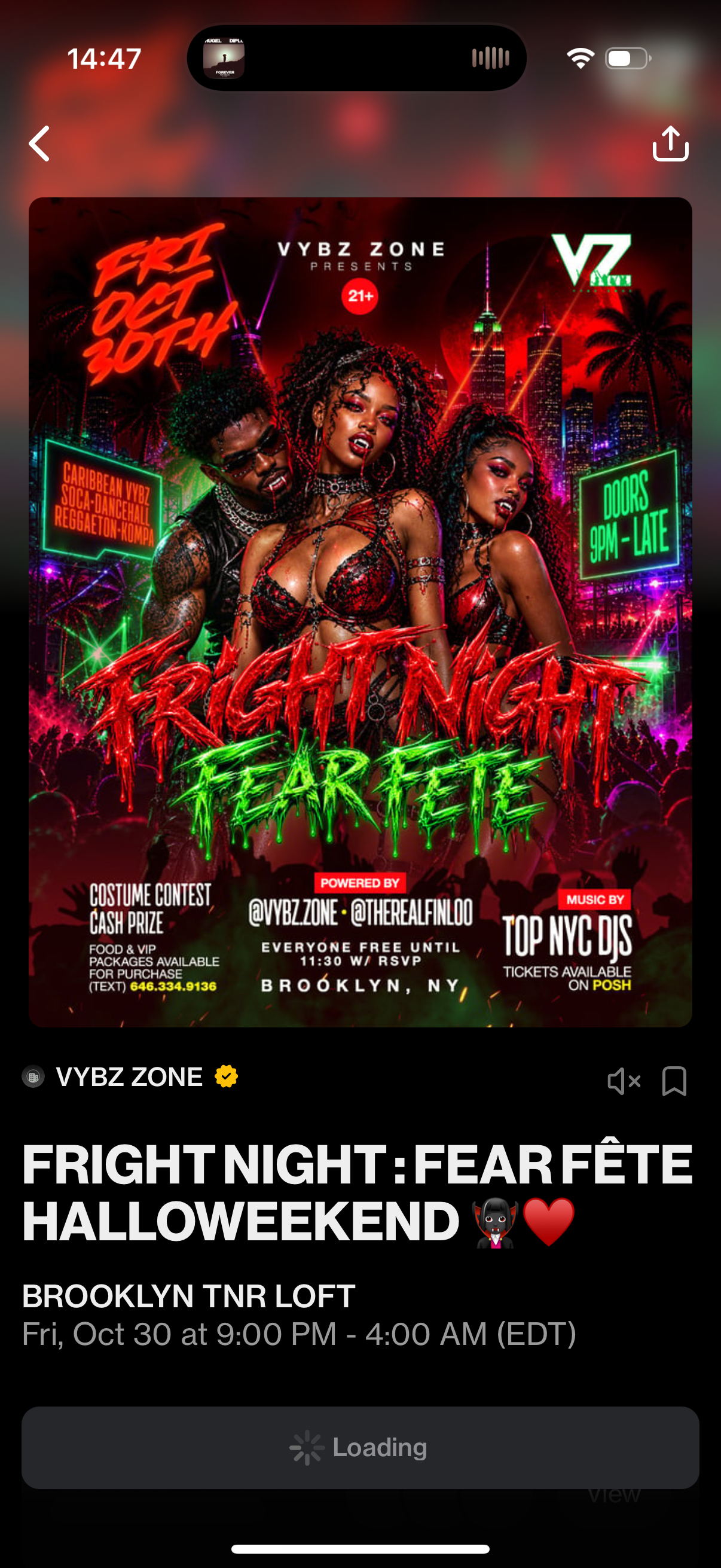 FRIGHT NIGHT: FEAR FÊTE HALLOWEEKEND